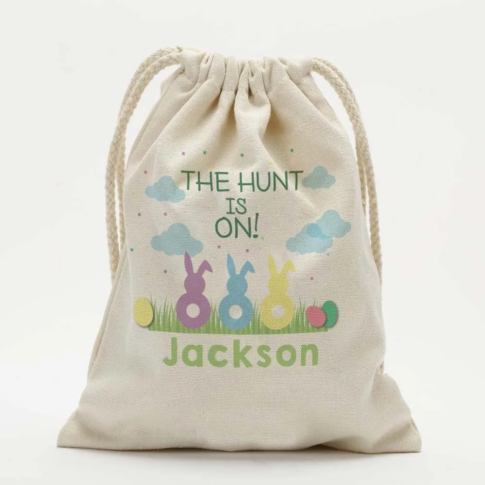 Custom Easter Egg Drawstring Sack