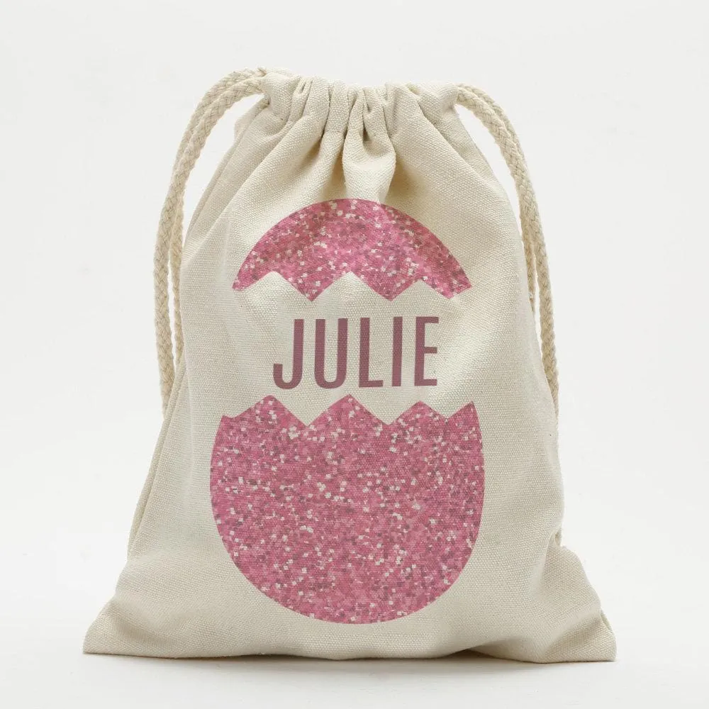 Custom Easter Egg Drawstring Sack