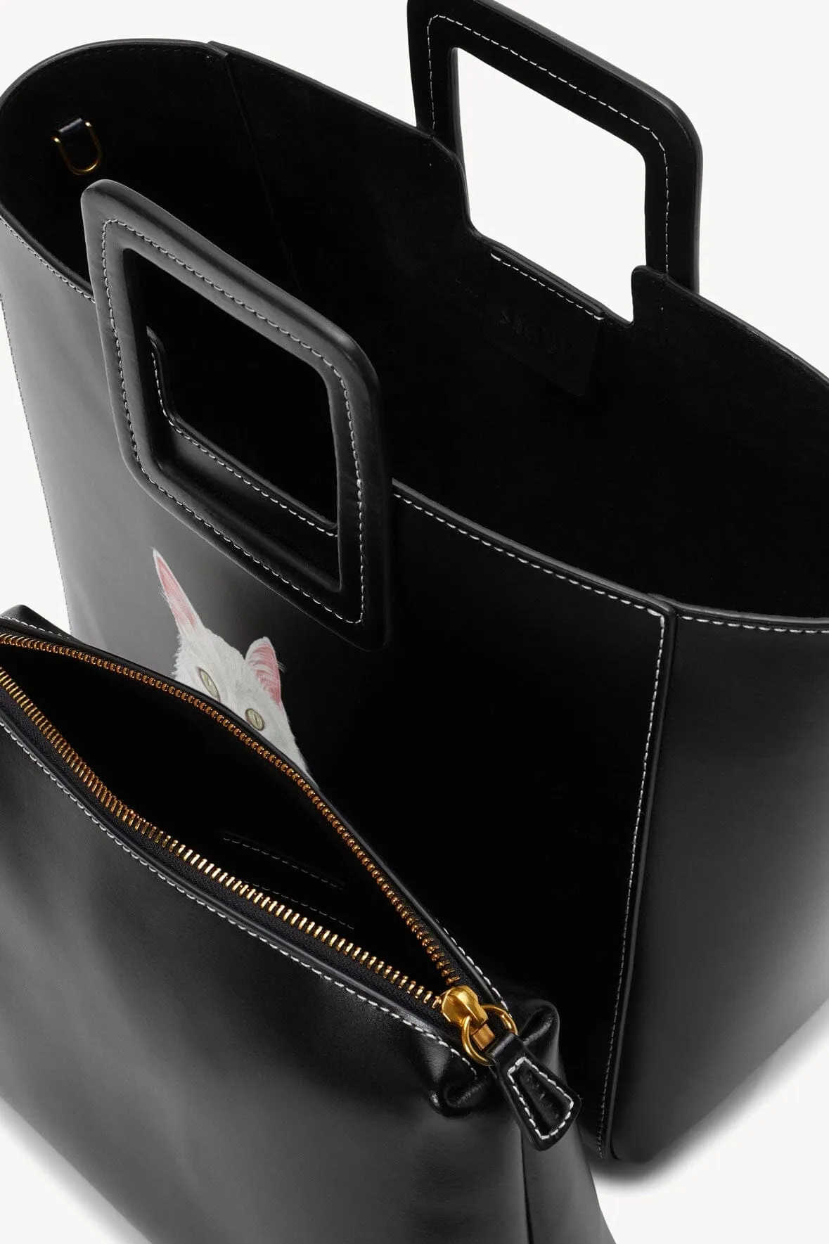 CUSTOM SHIRLEY LEATHER BAG | BLACK