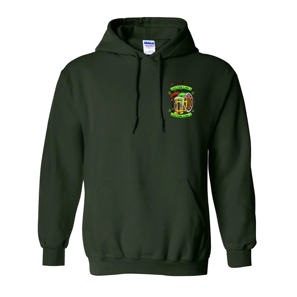 Customized Kilts & Pubs Premium Firefighter Hoodie