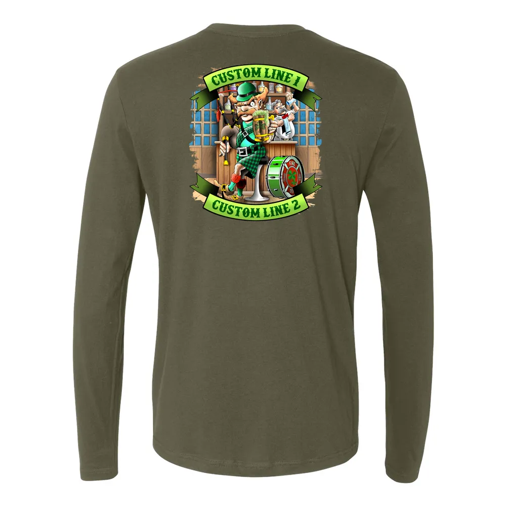 Customized Kilts & Pubs Premium Firefighter Long Sleeve Shirt