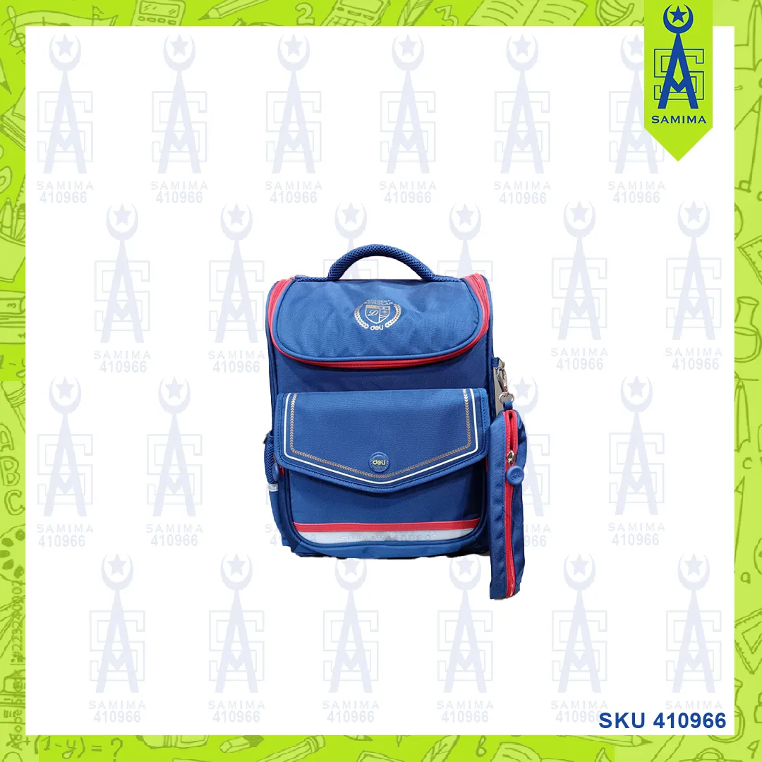 DELI B19 FULL OPEN ZIPPER SCHOOL BAG STUDENT SCHOL