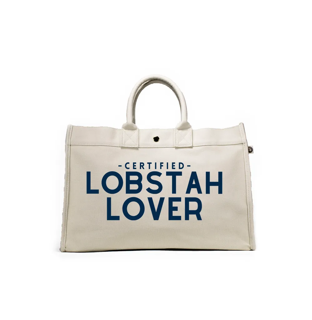 East West Bag: Natural with Certified LOBSTAH LOVER