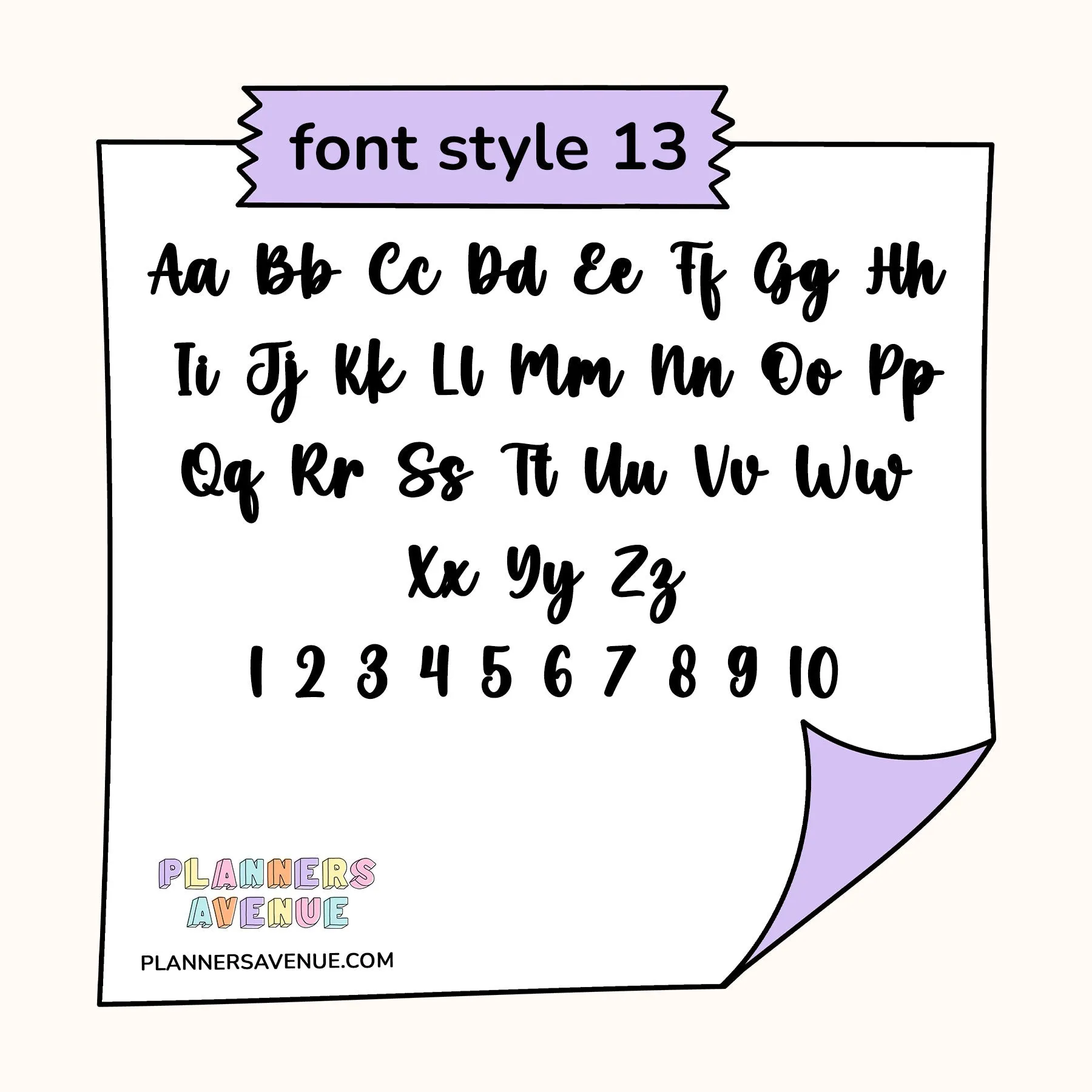 Foil Custom Text Word Planner Stickers | 2 Sizes Single Line