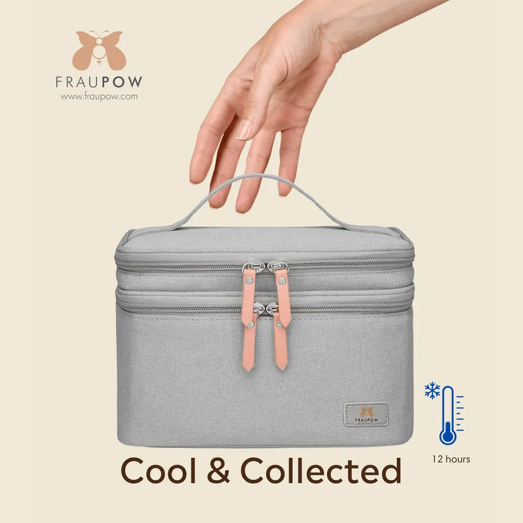 Fraupow Cooler Bag   Wearable Pump Storage Bag