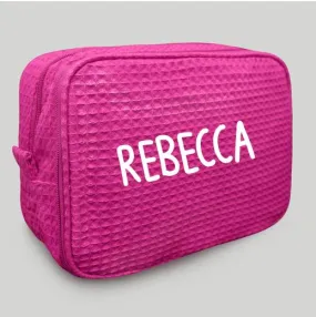 Fuchsia Makeup Bag