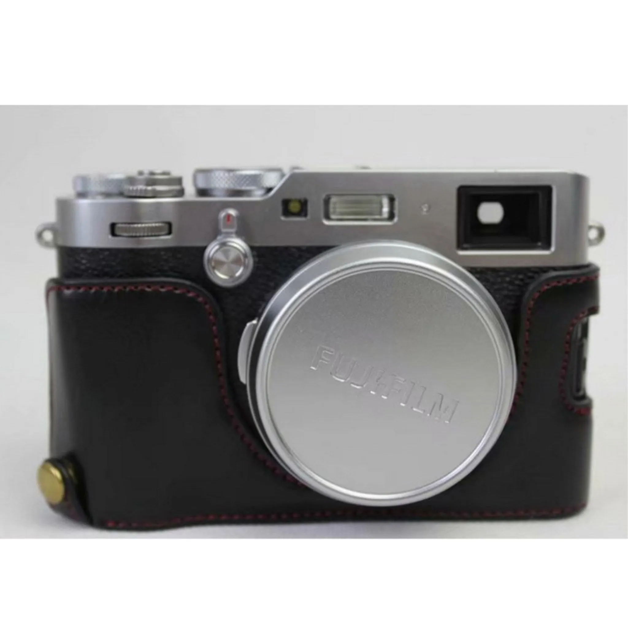 Fuji X100 / X100F / X100S leather protective case - Black