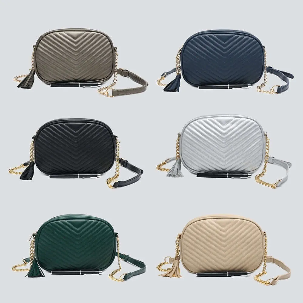 Geneva Chain Strap Crossbody Bag