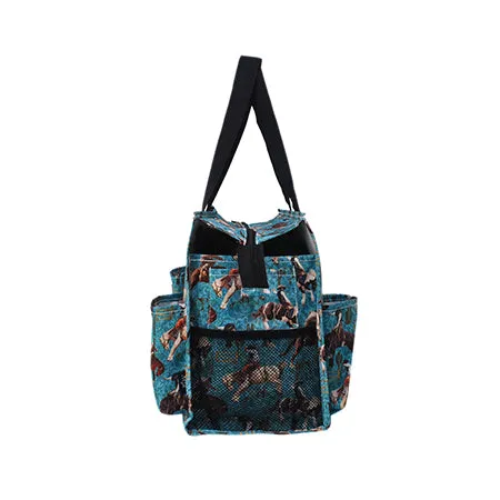 Giddy Up NGIL Zippered Caddy Organizer Tote Bag