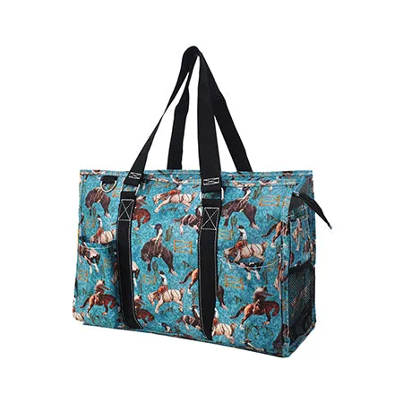 Giddy Up NGIL Zippered Caddy Organizer Tote Bag