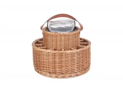 GREEN TWEED CHILLED GARDEN PARTY BASKET