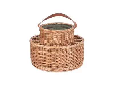 GREEN TWEED CHILLED GARDEN PARTY BASKET