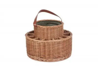 GREEN TWEED CHILLED GARDEN PARTY BASKET