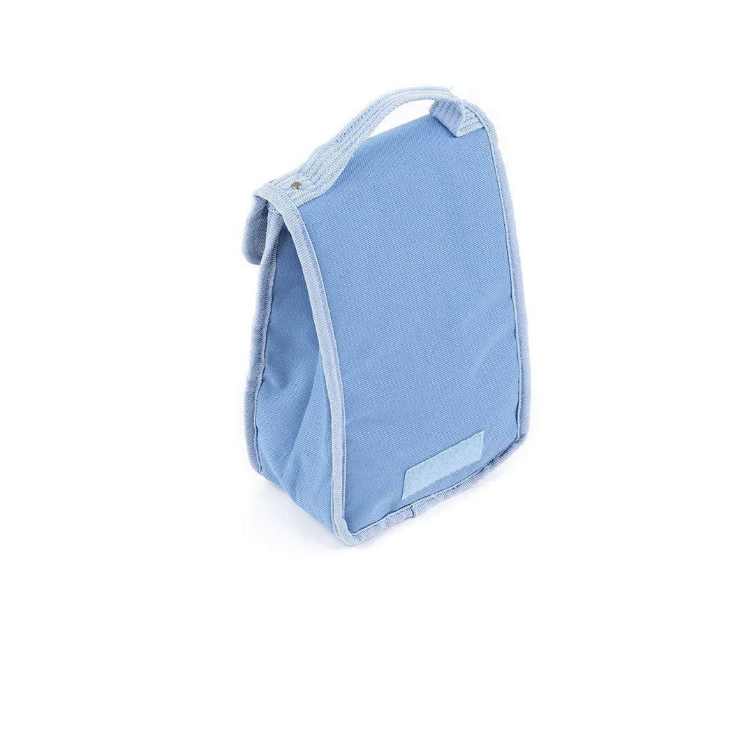 Greenfield Collection Sky Blue Folding Lunch Cool Bag