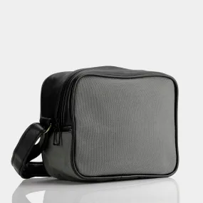 Grey Canvas Camera Bag