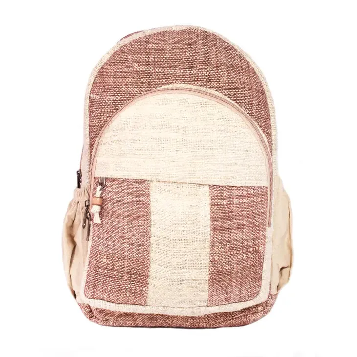 Handwoven Hemp Backpack