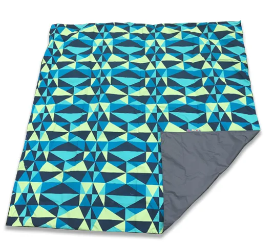 Harlequin Family PACMAT Picnic Blanket