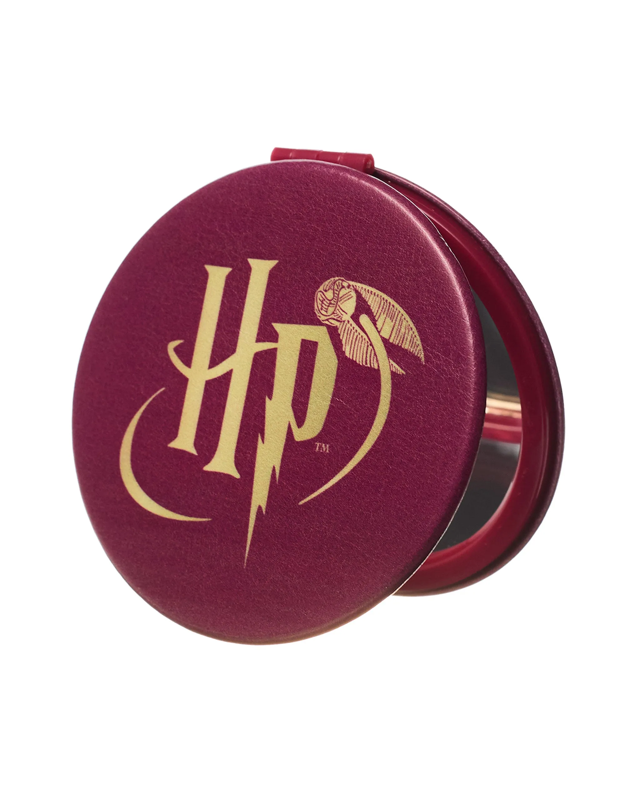 Harry Potter Golden Snitch Red Makeup Bag and Mirror