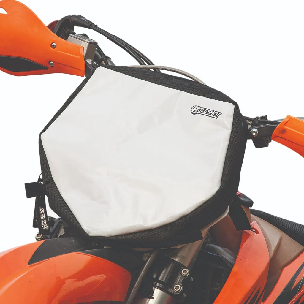 Holeshot Universal Front Number Plate Bag