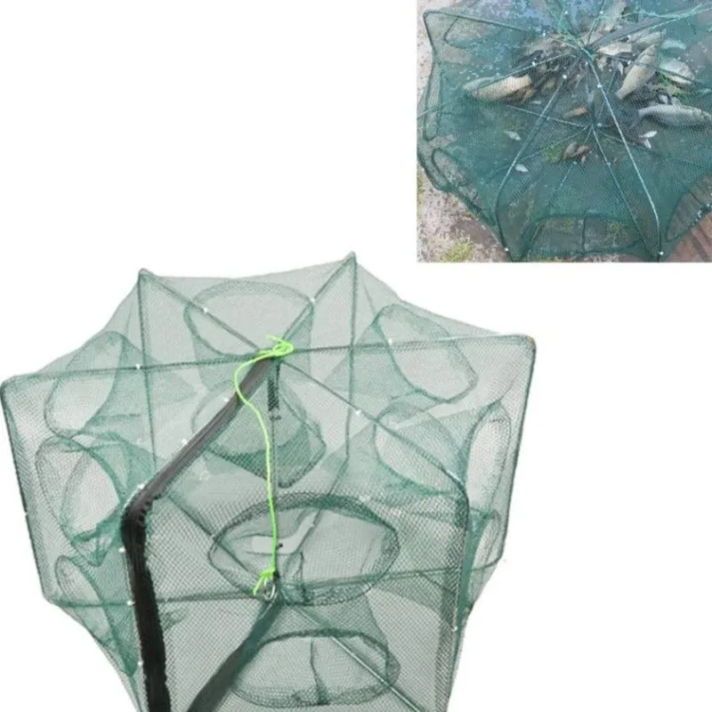 🎁Hot Sale -50% OFF🐠Automatic Folding Hexagon 6 Hole Fishing Net