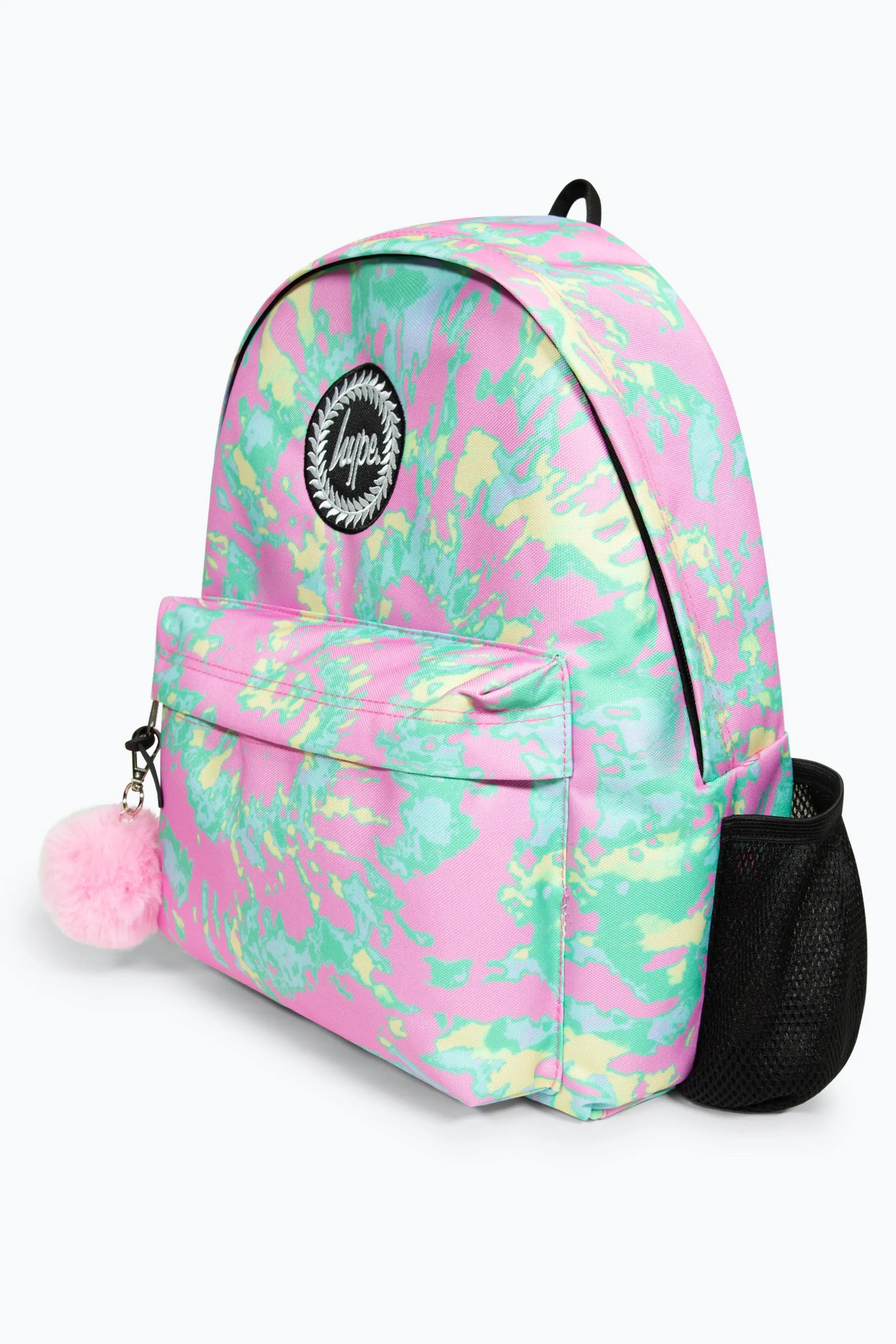 Hype Girls Iconic Pink/Mint Green Pastel Iconic Tie Dye Backpack