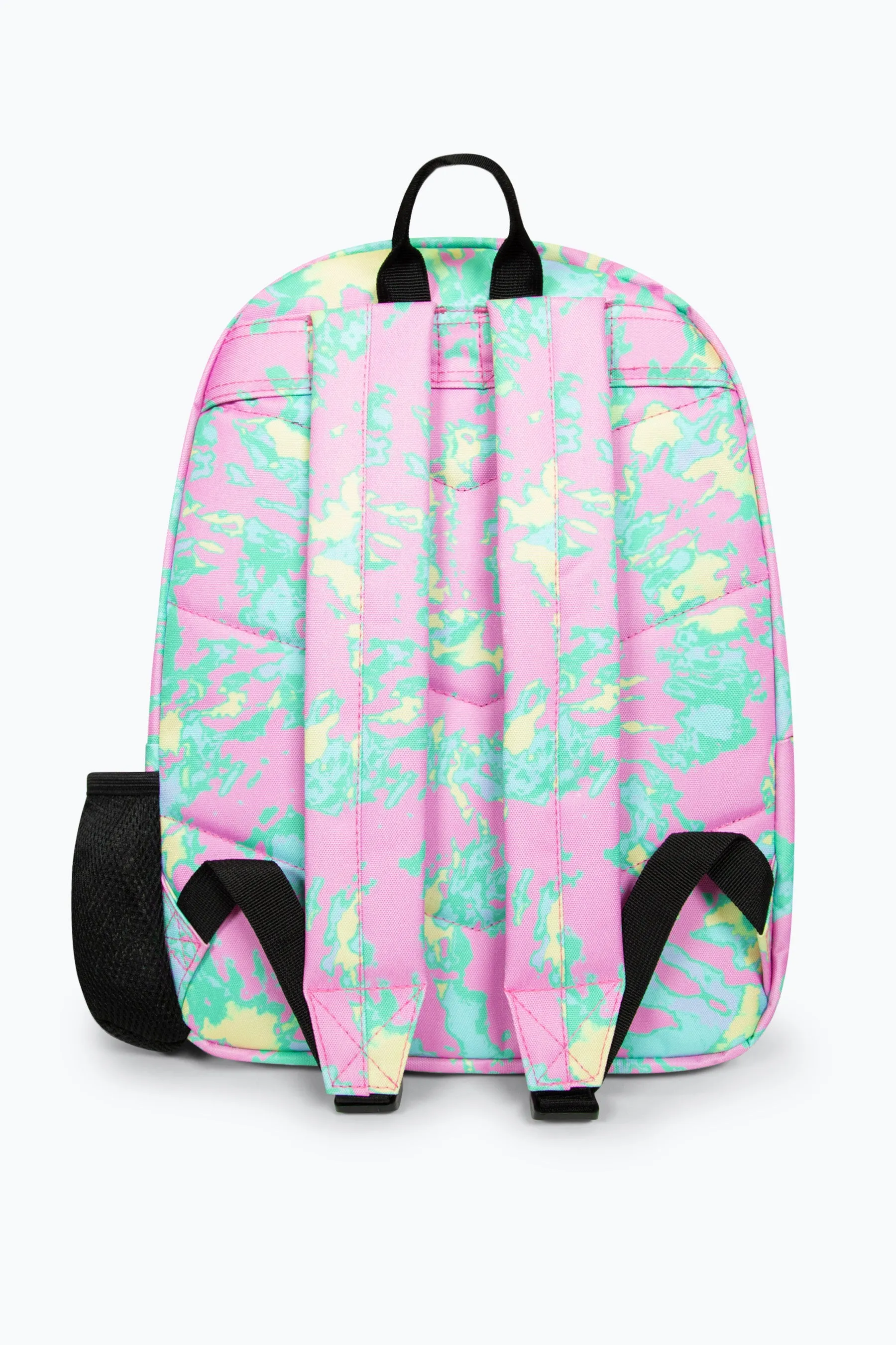 Hype Girls Iconic Pink/Mint Green Pastel Iconic Tie Dye Backpack