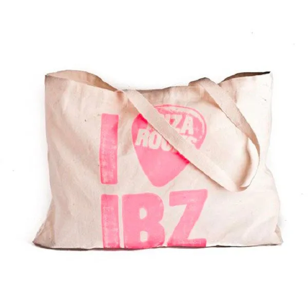 Ibiza Rocks Large Canvas Tote Beach Bag