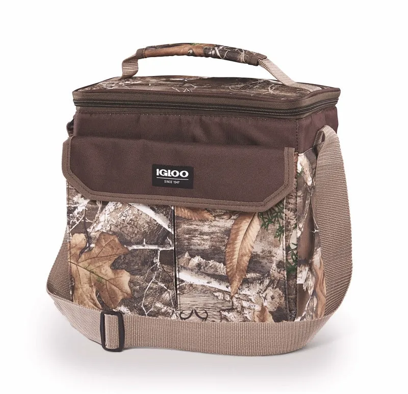 IGLOO Realtree 64638 Cooler Bag, 12 Cans Capacity, Camouflage :EA: QUANTITY: 1