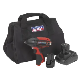 Impact Driver Kit 1/4" Hex Drive 12V Li-ion - 2 Batteries