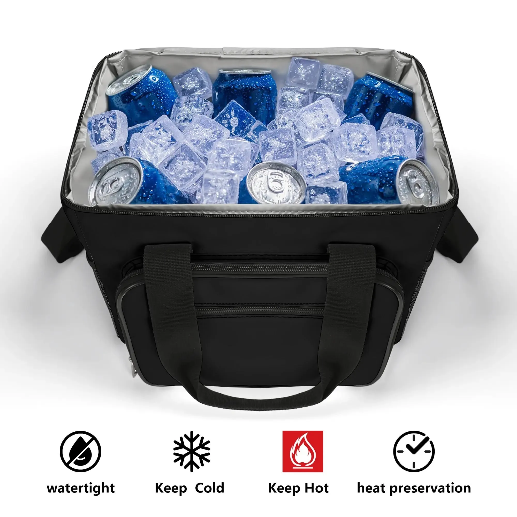 Insulated Multifunctional Leakproof Cooler Picnic Bag