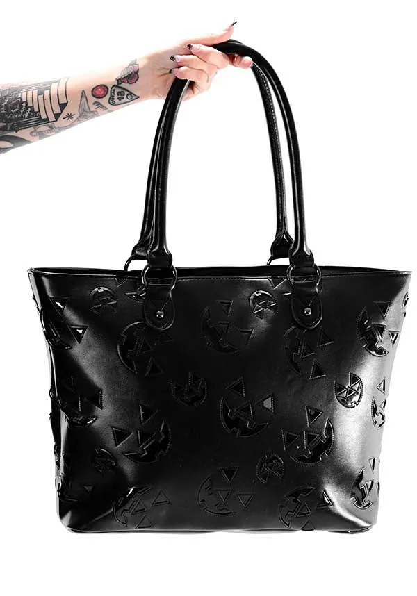 Jack Face [Black] | TOTE BAG