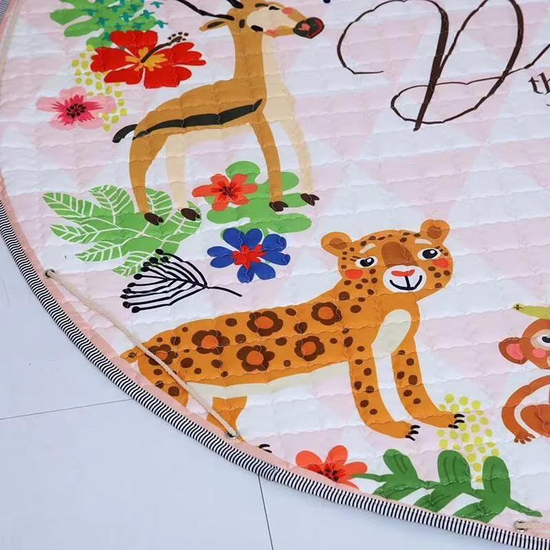 Jungle Play Mat | Toys Organizer Bag