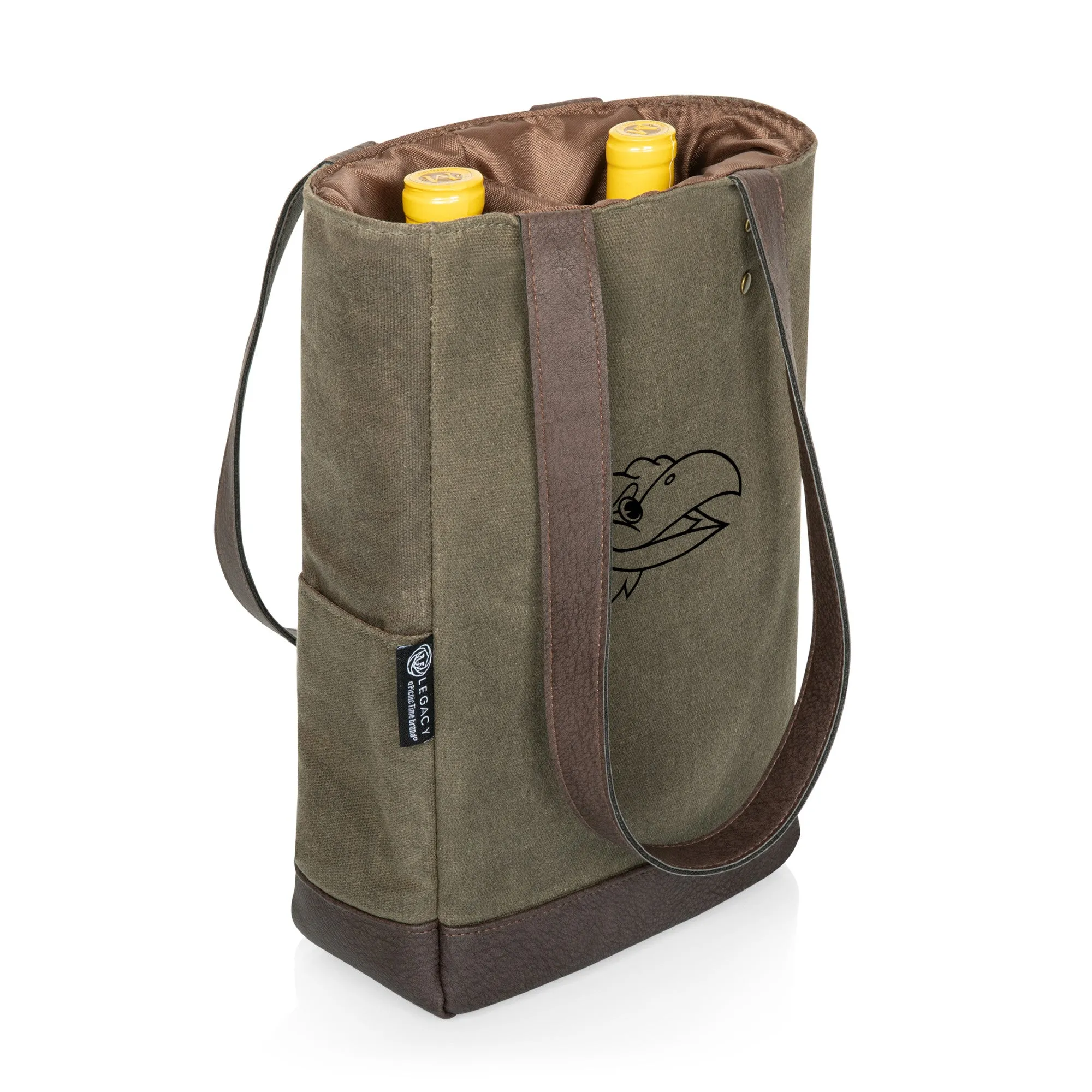 Kansas Jayhawks - 2 Bottle Insulated Wine Cooler Bag