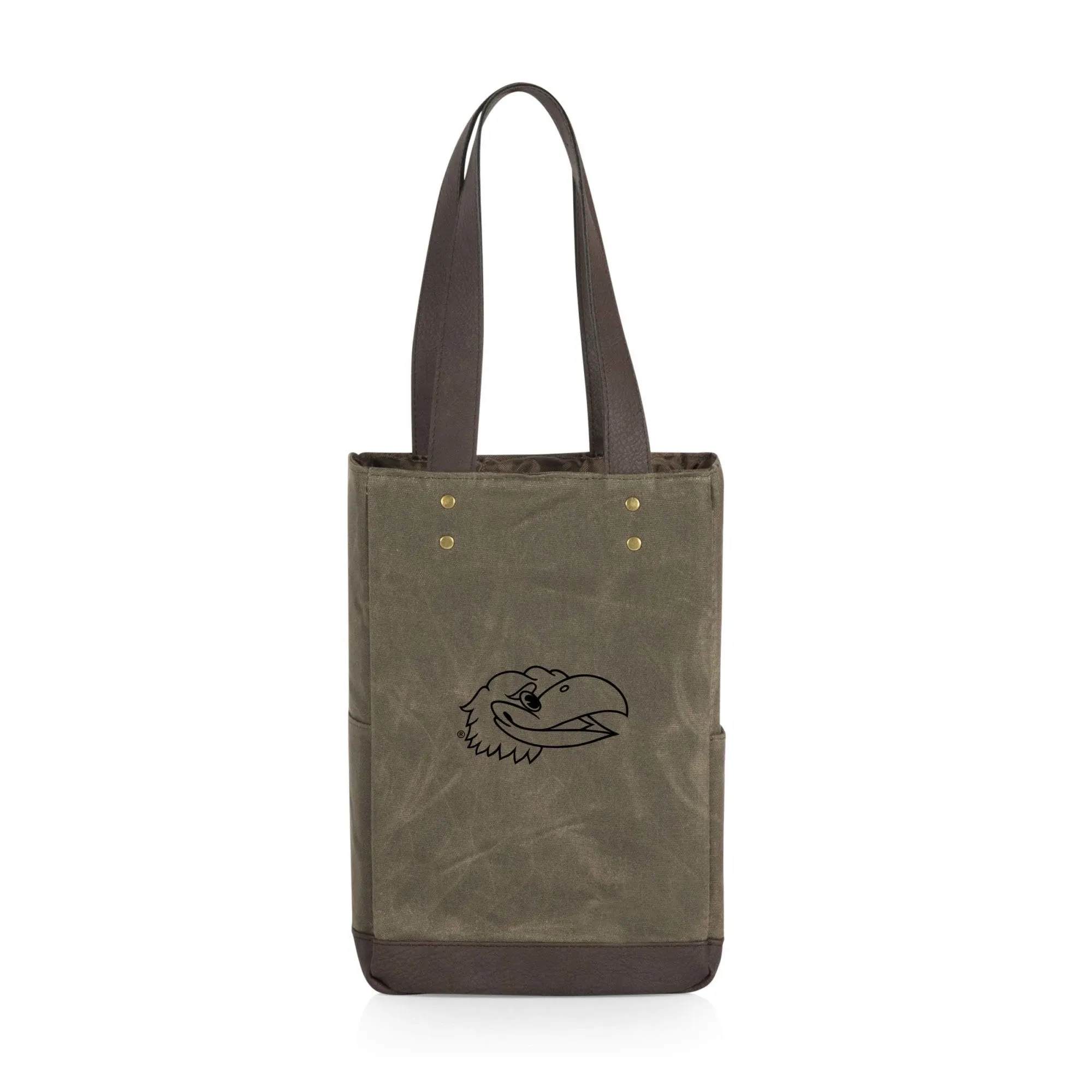 Kansas Jayhawks - 2 Bottle Insulated Wine Cooler Bag