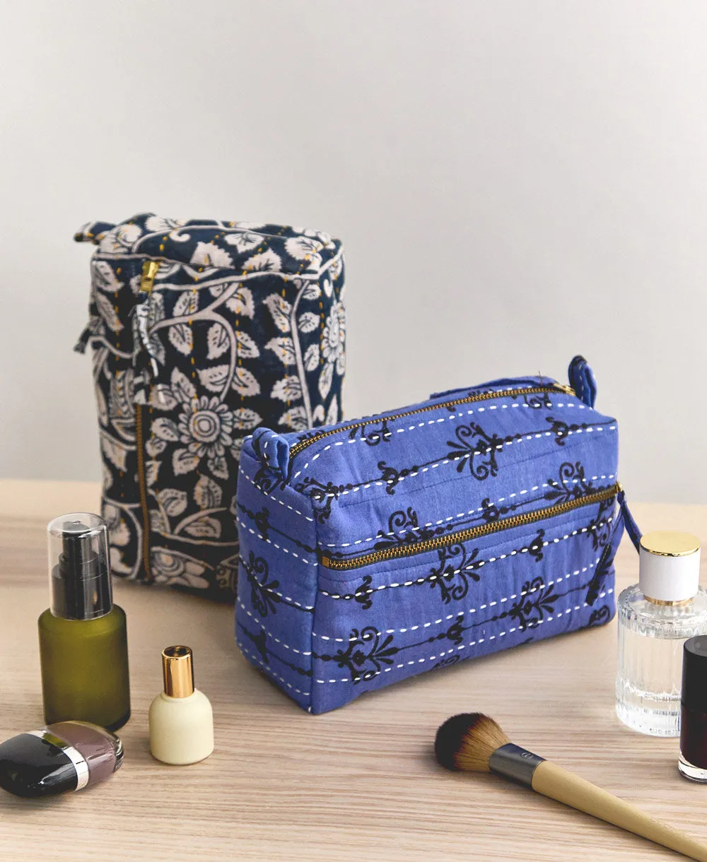 Kantha Medium Toiletry Bag - No. 240705