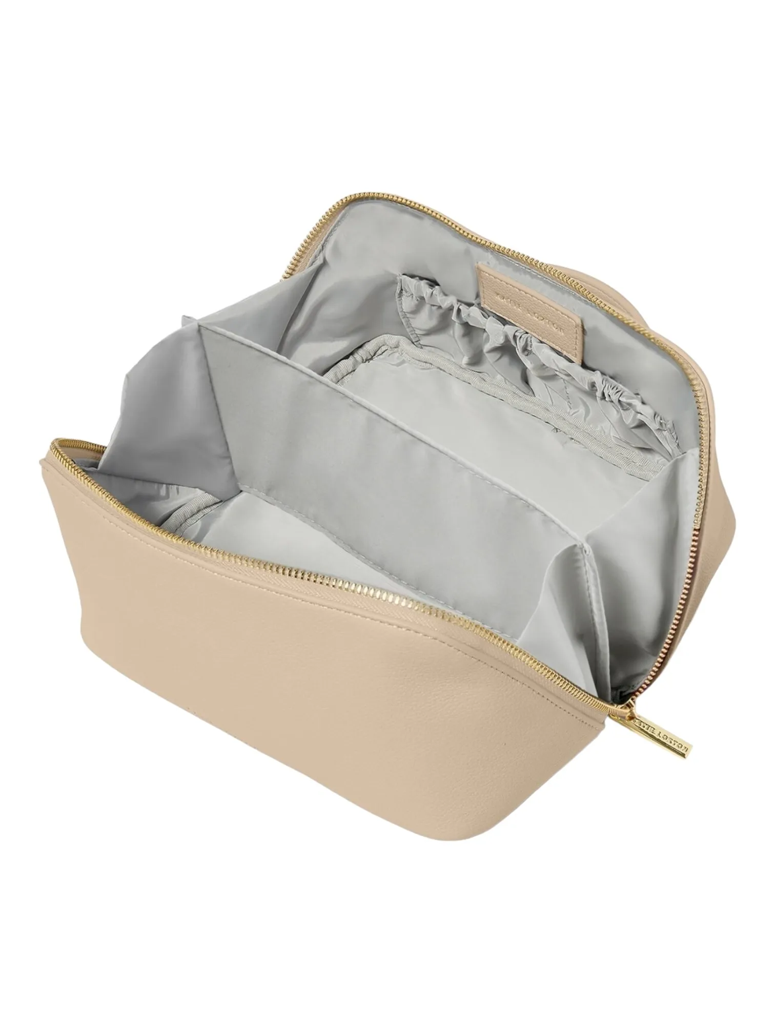 Katie Loxton, Medium Make Up Wash Bag, Light Taupe