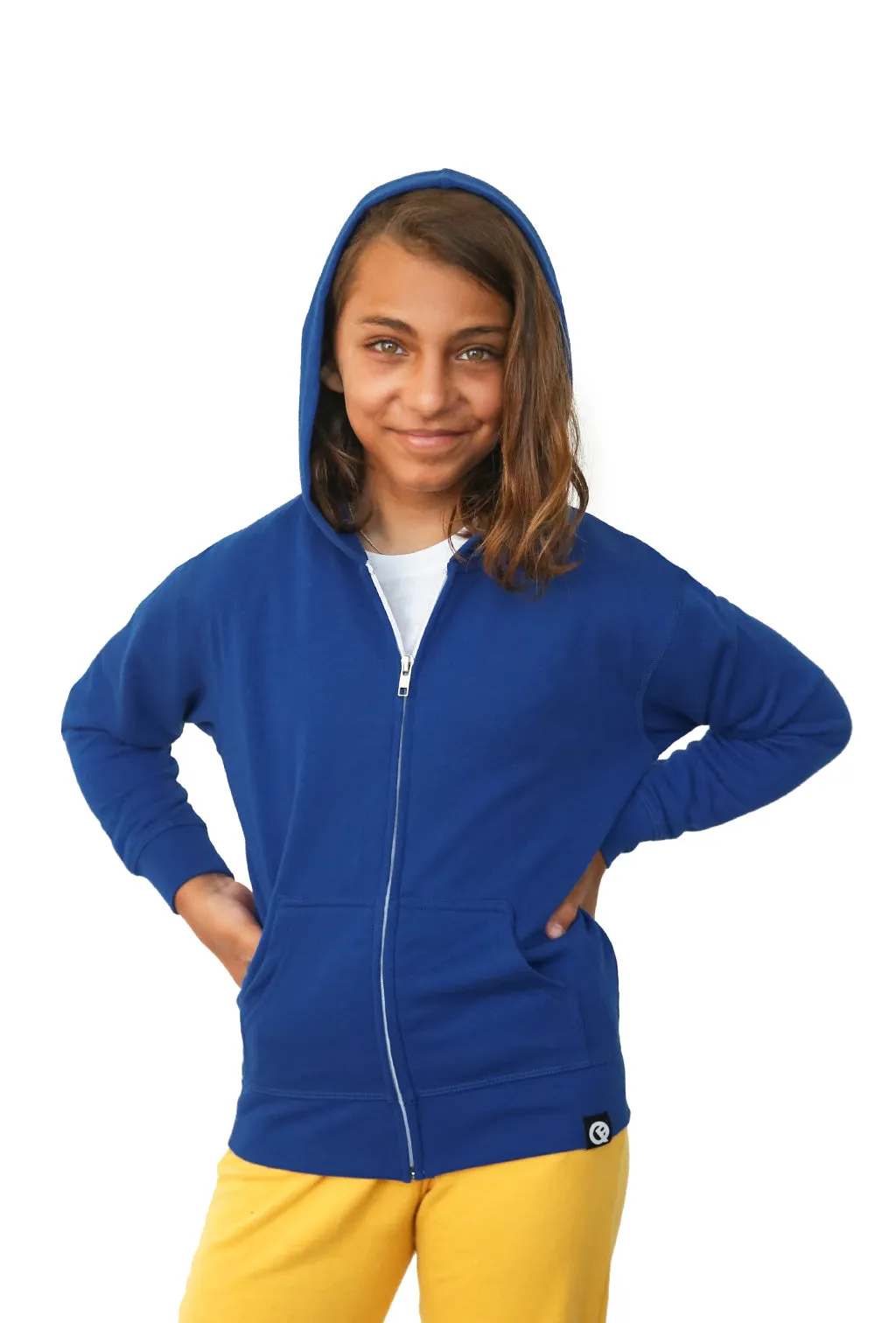 Kids' Hero Hoodie Lite (Royal Blue)