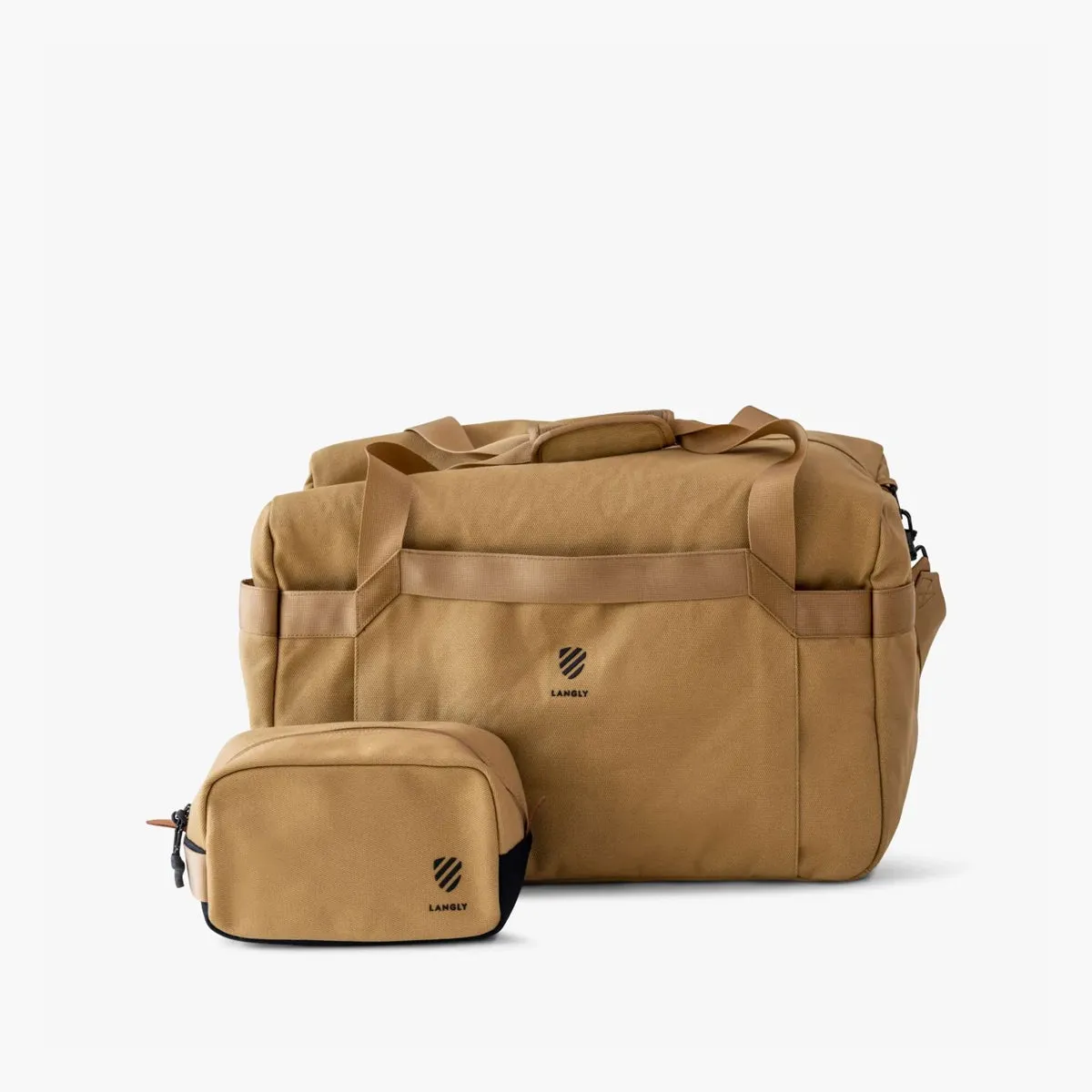 Langly : Weekender Duffle Bag : Sand