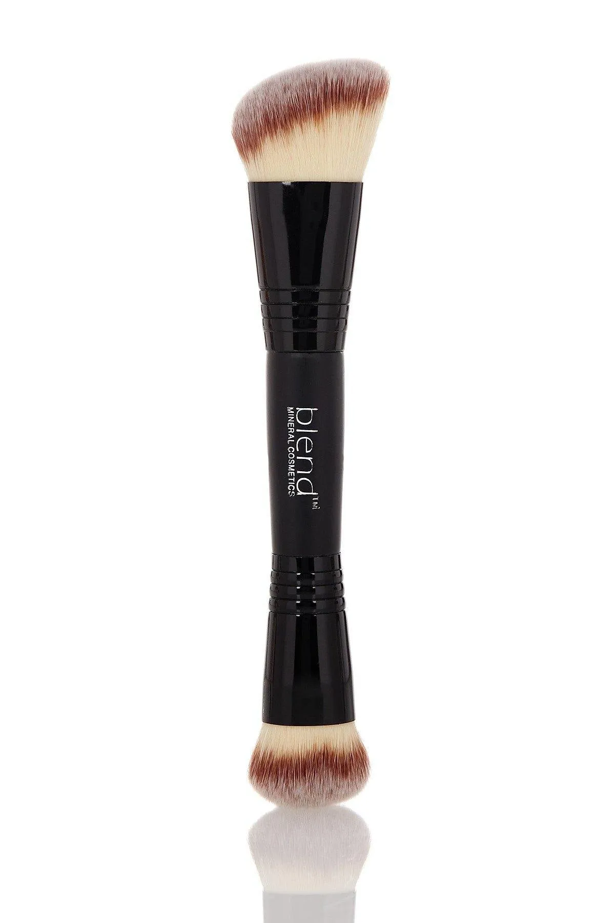 Large Angled Double End Brown Brush