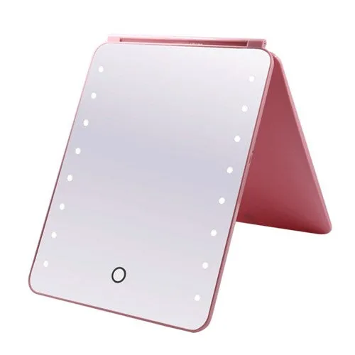 Light Up Mirror - Pink