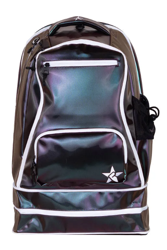 Liquid in Twilight Rebel Dream Bag Plus with White Zipper