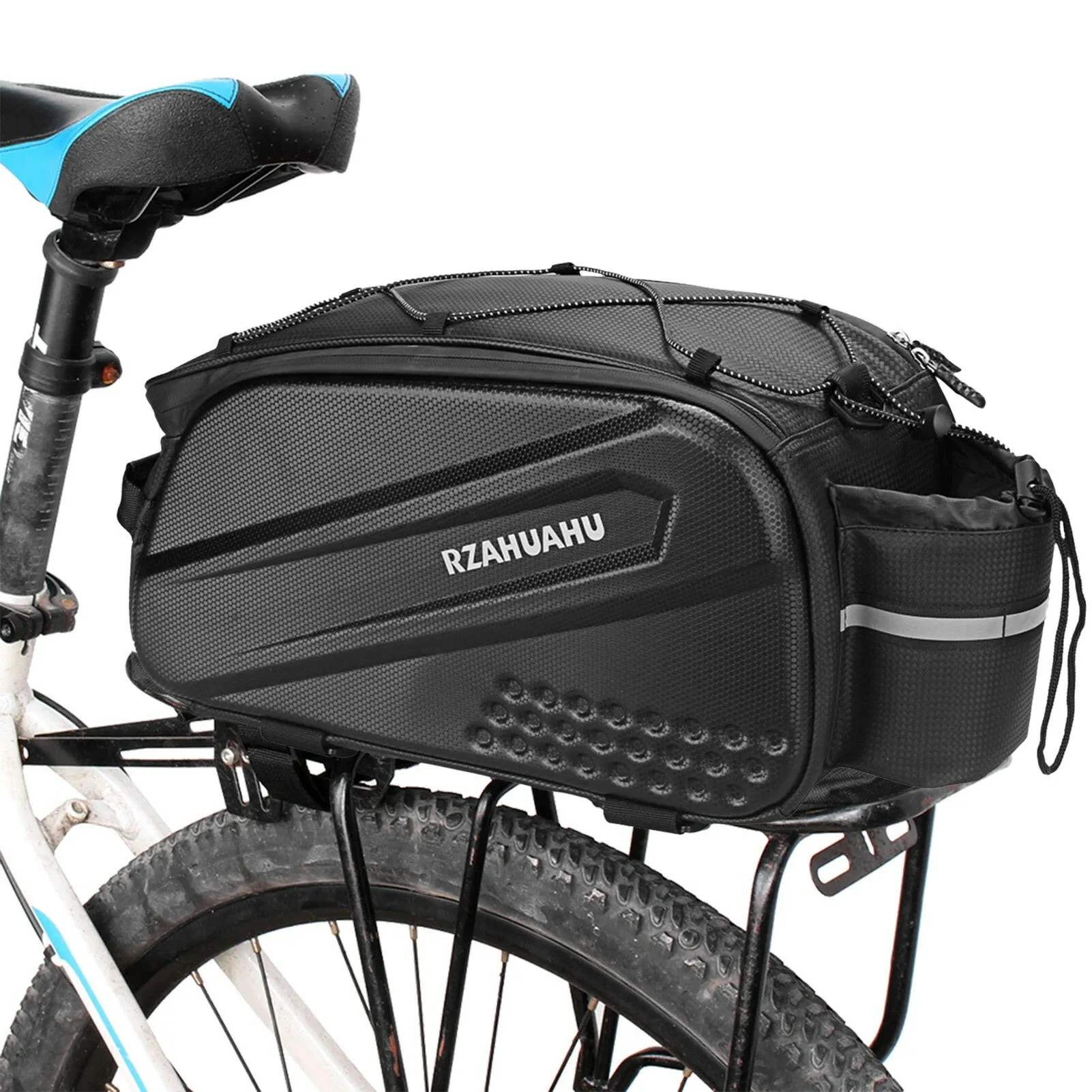 Lixada Bicycle Bags 10L Multifunctional Bicycle Rear Seat Bag Waterproof Cycling Bike Rack Trunk Cargo Bag Pannier Handbag