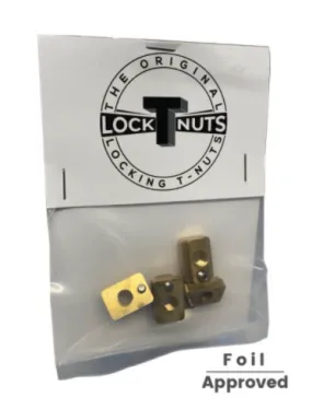 Locking T-Nut Set M6