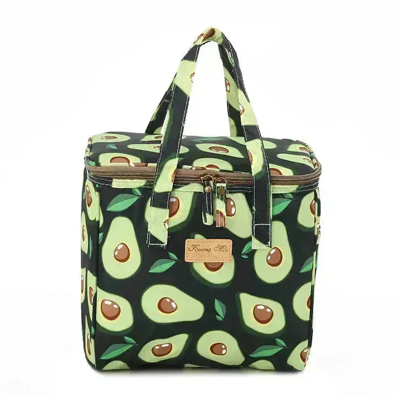 Lunch Box Picnic Insulated Bag Large Portable Waterproof Ice Pack Lunch Bag Work Lunch Bag for Adult Women