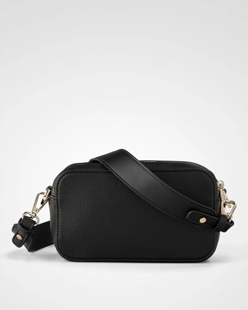 Maddie Double Zip Camera Crossbody Bag   Large Link Chain