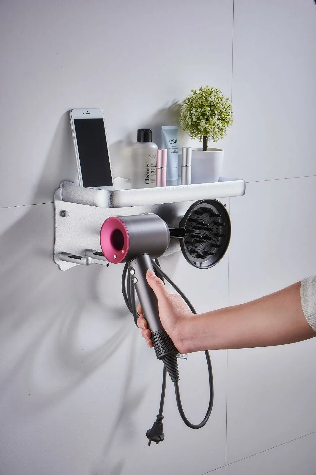 Magnetic For Dyson Supersonic Hair Dryer Accessories Wall Mount Holder Hanger