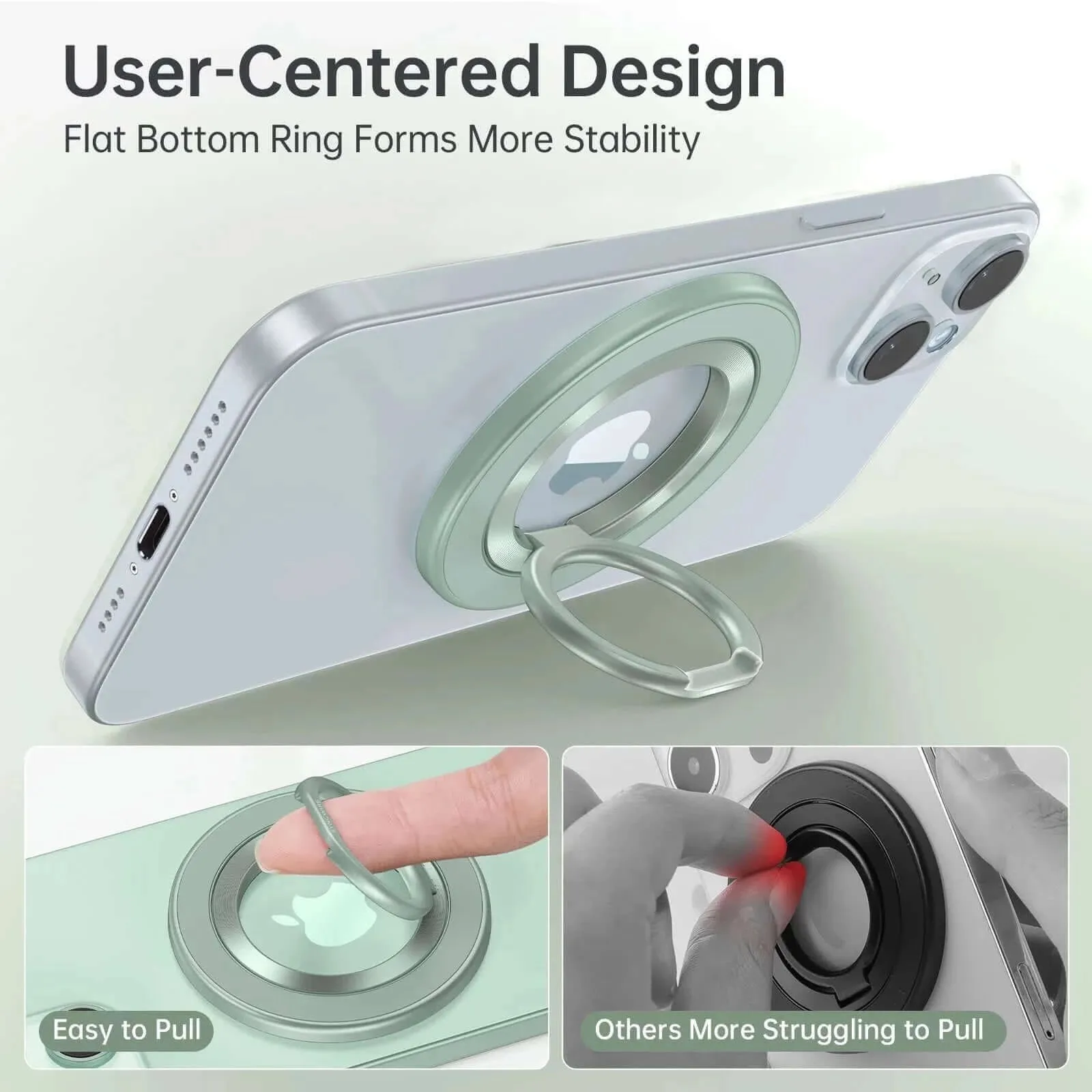 Magnetic Phone Ring Holder