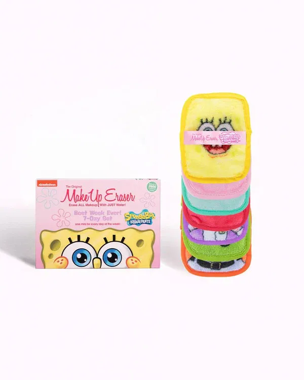 MakeUp Eraser SpongeBob & 90's Nickelodeon 7 Day Set