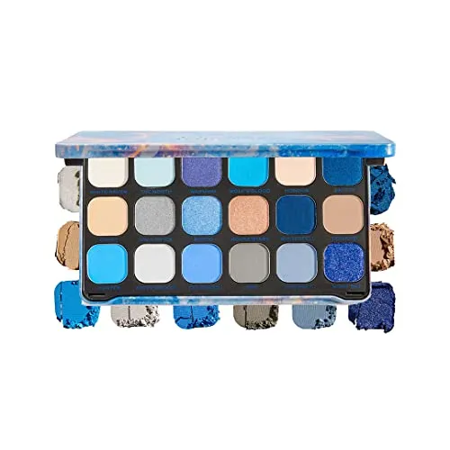 Makeup Revolution X Game of Thrones Winter is Coming Forever Flawless Shadow Palette Shimmer Glitter Eye Shadow, Long Lasting Waterproof Makeup Cosmetics Halloween Makeup Kit