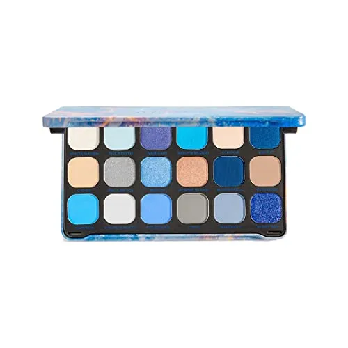 Makeup Revolution X Game of Thrones Winter is Coming Forever Flawless Shadow Palette Shimmer Glitter Eye Shadow, Long Lasting Waterproof Makeup Cosmetics Halloween Makeup Kit